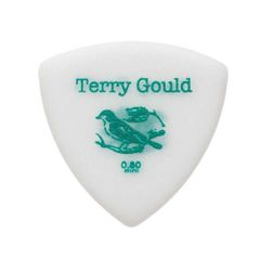 Pickboy ピックボーイ ギターピック GP-TG-RS/08 Terry Gould Sand Grip 0.8mm 1枚入り ホワイト トラ