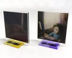 【中古】アクリルスタンド・アクリルパネル [単品] アーニャ・フォージャー＆ダミアン・デズモンド 描き下ろしアクリルスタンド2種セット 「Blu-ray/DVD SPY×FAMILY Season 2」 アニメイト全巻購入特典