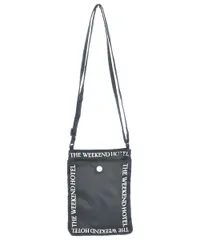 THE WEEKEND HOTEL スパ　ブラックショルダーバッグ THE WEEKEND HOTEL スパ ブラックショルダーバッグ THE WEEKEND