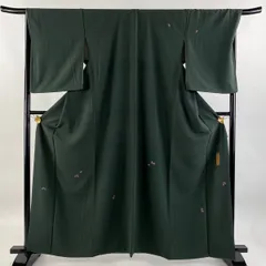 本日最終価格！！！ジュサブロー着物　花びらちらし　モスグリーン 2025年最新】ジュサブローの人気アイテム - メルカリ