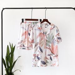 ボタニカルパジャマ 半袖