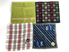 ポロ　POLO　フェイラー　FEILER　等　ハンカチ　タオルハンカチ　ハンドタオル　4枚セット　未使用あり　送料無料