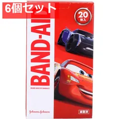 バンドエイド カーズ 20枚 6個セット まとめ売り