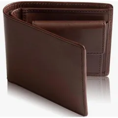 新品 未使用 2つ折財布 ダークブラウン メンズ 男性 二つ折り 本革財布 栃木レザー プレゼント シンプル お洒落 ヌメ革 高級