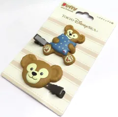 【中古】アクセサリー(非金属) ダッフィー ヘアクリップ2個セット 「ダッフィー＆フレンズ」 東京ディズニーシー限定