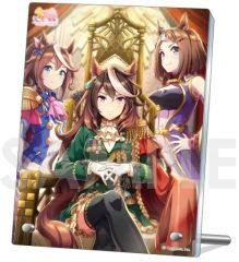 [중고] 아크릴 스탠드 아크릴 패널 2. 왕좌에 모은 자들 아크릴 플레이트 Vol.10 [말 딸 프리티 더비]