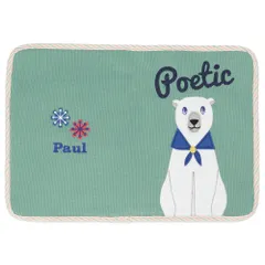 ☆ ポール/シロクマ ☆ Dear POETIC マルチケース マルチケース 母子手帳 お薬手帳 母子手帳ケース dear poetic おしゃれ コンパクト a5 ファスナー 診察券 ケース 母子手帳カバー かわいい ブランド ニックナック 出産祝い ギフト