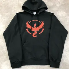 JERZEES ジャージーズ プリントパーカー スウェットプルオーバー Pokemon Go ポケモンGO アメカジ 古着 USED ヴィンテージ VINTAGE