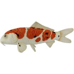 HANSA BH8280 錦鯉 大正三色 52 KOI 鯉 コイ アクアリウム ニシキゴイ 泳ぐ宝石 柄 赤白黒 リアル ぬいぐるみ ハンサ 動物 アニマル 置物 人形 フィギュア 大きい 実物大 大型 ビッグ おすすめ かわいい おしゃれ
