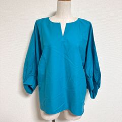 新品FENNELフェンネル バックリボンドルマンブラウス定価17900円