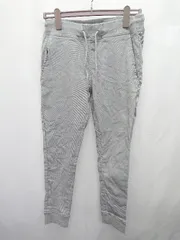 ◇ ⊇ AZUL BY MOUSSY アズール バイマウジー 裏起毛 スウェット パンツ サイズM ライトグレー メンズ E  【1409250036422】