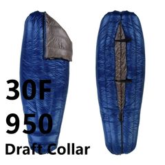 Enlightened Equipment エンライト・イクイップメント Revelation Sleeping Quilt 950 30°F (-1°C) Draft Collarドラフトカラーレヴェレーション スリーピング キルト Navy