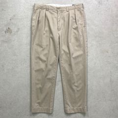 Polo Ralph Lauren ポロラルフローレン 2タック ワイドチノパンツ メンズW36 
