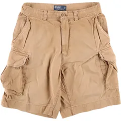 古着 ラルフローレン Ralph Lauren POLO by Ralph Lauren カーゴショーツ ハーフパンツ メンズw34相当/eaa573845