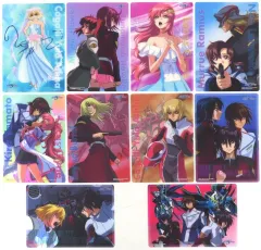 【中古】キャラカード(キャラクター) 全10種セット 機動戦士ガンダムSEED DESTINY クリアプレートグラフティ2 ジャンボカードダス