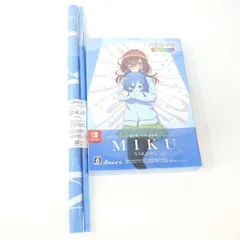 【未開封】Nintendo Switchソフト 五等分の花嫁 ごとぱずストーリー 豪華イラスト画集 中野三玖セット 特典タペストリー付