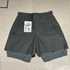 GR10K ジーアールテンケー WAXED COTTON FIELD SHORTS ショーツ BG112104DE チャコール size:L【表参道A07】