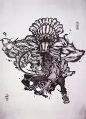 【中古】ポスター B2ポスター 乙骨憂太 「アニメーション 呪術廻戦展 劇場版 呪術廻戦 0編」