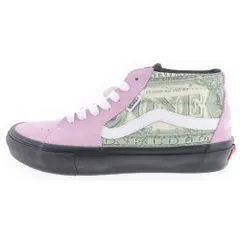 SUPREME (シュプリーム) 23SS×VANS Skate Grosso Mid Dollar Bill - Pink バンズ スケート グロッソ ドル ミッドカットスニーカー ピンク US8/26cm VN0A5FCGPNKのサムネイル
