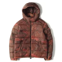 MONCLER モンクレール ダウン ジャケット サイズ:2 迷彩柄 フード付き ナイロン ダウンジャケット MAYA C20914036605 539AS マヤ カモフラージュ 総柄 マルチカラー アウター ブルゾン コート【メンズ】のサムネイル
