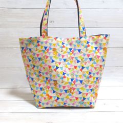 ハンドメイド 大きめ エコバッグ ユキエモン フランシュリッペ - メルカリ
