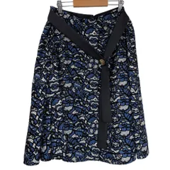 美品 LOUIS VUITTON ルイヴィトン シルク100％ フラワーエンブロイ  