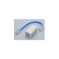 八光電機製作所 8極8芯（1,2,3,6番ピン） EMCノイズフィルタ内蔵（LANケーブル等） 中継コネクタ DMJ-100BT