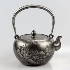 砂鉄 急須 瓶 鉄瓶 清末作 共箱 未使用 AZ912 2025年最新】砂鉄 鉄瓶の人気アイテム - メルカリ