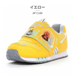 【正規品取扱店･新品】moonstar スニーカー キッズ アンパンマン AP C180 ムーンスター 2E ベルクロ