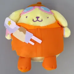 希少★ポムポムプリン 1999年製 キラキラ ラメ入りぬいぐるみ エイコー当時物 希少☆ポムポムプリン 1999年製 キラキラ ラメ入りぬいぐるみ