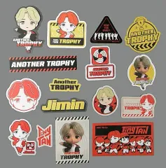 【中古】シール・ステッカー ジミン(BTS/防弾少年団) TinyTAN ステッカーセット 「BTS POP UP ： SPACE OF BTS」