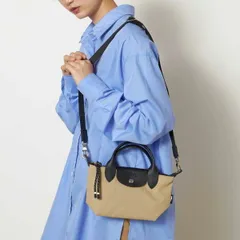 新品 ロンシャン LONGCHAMP ハンドバッグ ル プリアージュ エナジー トップハンドルバッグ XSサイズ クレイ
