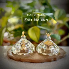 🔷再販🔹 s ガラスのお雛様 ひな祭り ひな人形 おひな様 ガラス 置物 コンパクト 小さい カットガラス  サンキャッチャー サンドブラスト