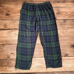 POLO RALPH LAUREN　ポロ　ラルフローレン　ブラックウォッチ　パジャマパンツ 【XL】イージーパンツ　スリープパンツ　紺×緑