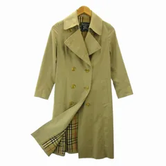 【BURBERRYS】90's ビンテージ裏地ノバチェックロングトレンチコート BURBERRYS】90's ビンテージ裏地ノバチェックロングトレンチ