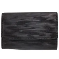 美品 ルイ ヴィトン ミュルティクレ6 エピ M63812 エピレザー ブラック 6連キーケース 黒 LV 0775 LOUIS VUITTON