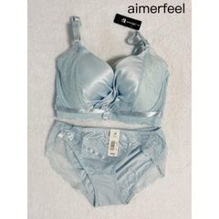 【新品】 aimerfeel  エメフィール　ブラジャー＆ショーツセット H65/M  送料込み  6456096