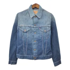 Levi's リーバイス 70500-04 デニム トラッカージャケット ブルー (メンズ L) 中古 古着 Q9623