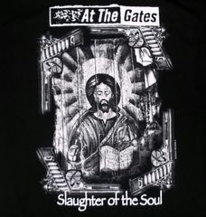 アット ザ ゲイツ Tシャツ AT THE GATES SLAUGHTER 正規品 メロディック デス メタル ロックTシャツ