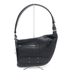 メゾンマルジェラ 5AC Saddle Bag ボディバッグ ブラック