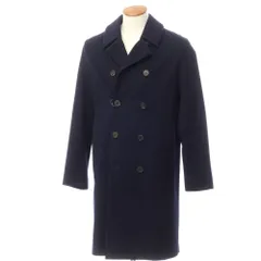 【中古】マッキントッシュ Mackintosh ウール ダブルブレストコート ネイビー【サイズ38】【メンズ】のサムネイル