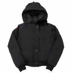 カナダグース CANADA GOOSE LABRADOR BOMBER ラブラドールボンバー ダウンジャケット ブルゾン フーディ 7967JL カナダ製 黒 ブラック M/M 0602のサムネイル