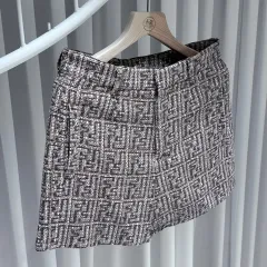 美品ꕥ 21ss フェンディ FF ズッカ柄 ショートパンツ ライトピンク 36 中古・古着通販】FENDI (フェンディ) ズッカ柄ハーフパンツ