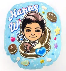 【中古】クッション・本体 岩谷翔吾(THE RAMPAGE) ミニクッション ホワイトデー ver. 2021年 プチキャラ限定オンラインブースグッズ