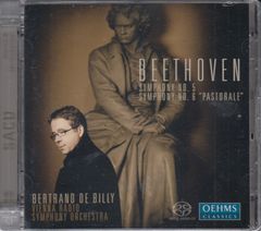 [SACD(Hybrid)/Oehms]ベートーヴェン:交響曲第5番ハ短調Op.67&交響曲第6番ヘ長調Op.68/Bベルトラン・ド・ビリー&ウィーン放送交響楽団 2007-2008