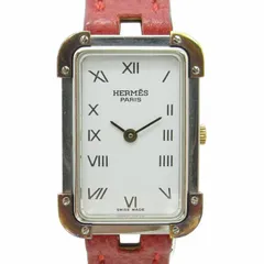 【希少】HERMES エルメス 腕時計 クロアジュール メンズ 中古)HERMES エルメス クロアジュール CR1.220（商品ID