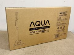 AQUA コードレススティッククリーナー　AQC-HX1R-W