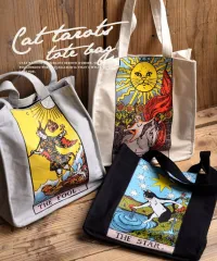 OGC キャットタロット トートバッグ バッグ おしゃれ シンプル 猫