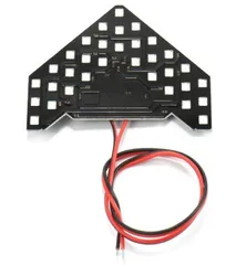 ドアミラー 矢印 シーケンシャルウインカー SMD 2個セット 送料無料 33発×2 計66発 汎用 LED 12V用 ウィンカー 流れる 流星 サイドミラー ウインカーキット テープ チューブ カスタムパーツ【カー用品のお店BeeTech】カスタマイズ