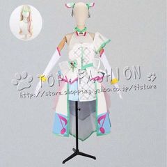 プリキュア キミプリ キュアズキューン コスプレ 衣装 ウィッグ·靴追加